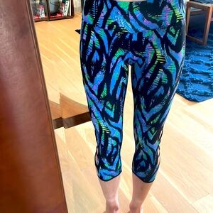 Brazil Wear Workout Leggings with open side detailing, Small